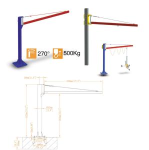 Quality Glass Loading And Unloading 300kg Vacuum Hoist Lifting Systems wholesale