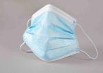 Surgical / Pharmaceutical 3 Ply Face Mask , Non Woven Disposable Mask