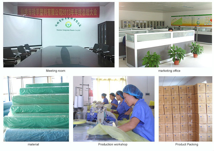 Cheap price disposable plastic waterproof aprons