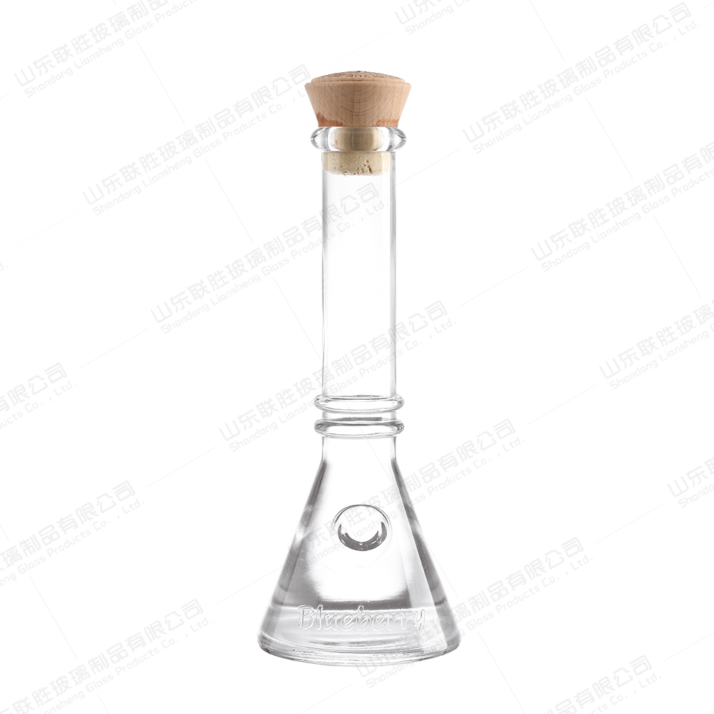 Custom Size Accepted Clear 500 Ml Spirit Liquor Glass Bottle for Vodka Spirit Bottle