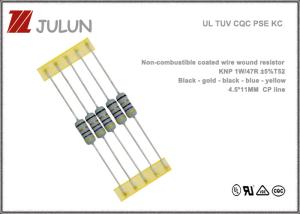 Non Combustible Coated Ceramic Wire Wound Power Resistor 6.3A