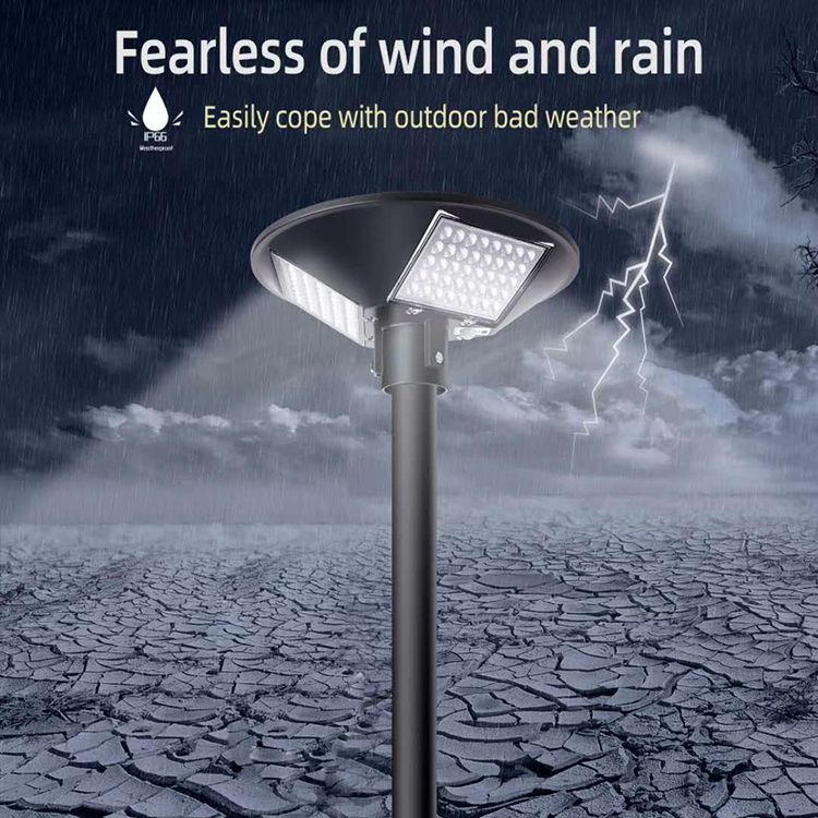 Chinese factory Led outdoor lighting solar power Light control + body induction solar light for street lighting