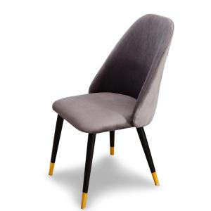 Quality High Back Leather Dining Room Custom Made Furniture With Metal Legs Custom Design wholesale
