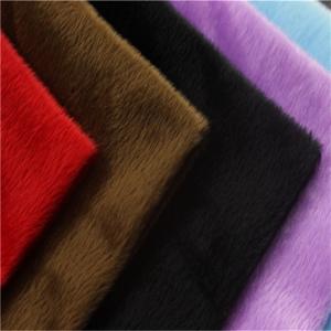 Quality 100% polyester warp knitting pearl velour/camouflage fabric wholesale