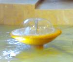 Commercial 1.5 Inch Stainless Steel Mushroom Fountain Nozzle