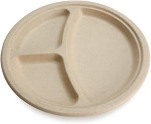 Quality Biodegradable Disposable Paper Plate , Greaseproof Paper Lunch Trays wholesale