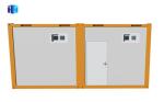 puerto rico cheap prefabricated 40ft container house bathroom