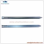V shaped steel tent peg tent stake 30cm