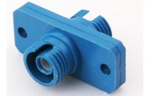 Quality Fiber optic FC/APC adapter with plastic housing long flange low loss ,single mode wholesale