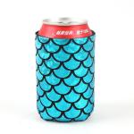 Neoprene Beer Bottle Cooler Bag , Customized Logo Printed Beer Bottle Covers