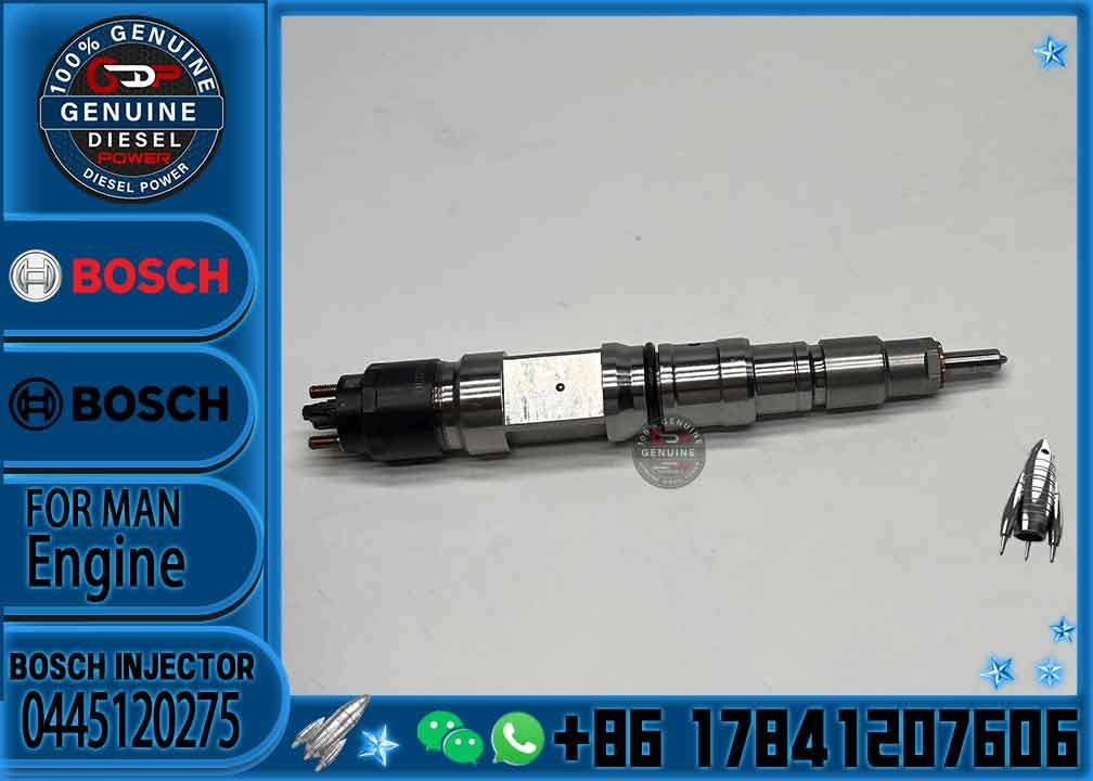 Factory price Original Diesel Fuel Injector 0445120219 0445120218 0445120100 04451204510 445120275 for Man Tga Tgx Tgs T