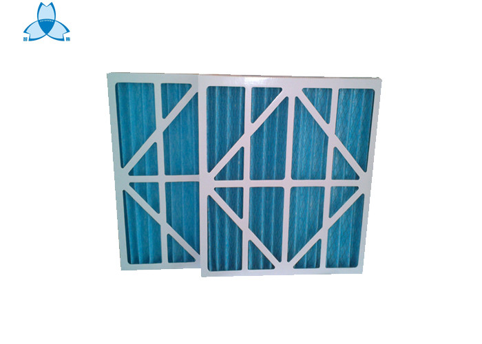 Cardboard Frame G3 Or G4 Efficiency With Galvanized Steel Metal Gauze