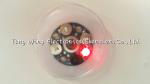 Waterproof Round Flashing LED Module for Kid 's Clothing , Shoes , Pillow