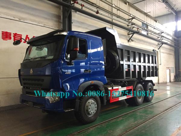 SINOTRUCK HOWO A7 420hp 6x4 10 wheeler off road Mining Dump/ Dumper/Tipper Truck