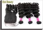18 Inch Brazilian Human Hair Bundles / Brazilian Deep Curly Hair