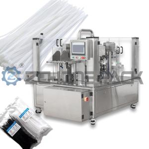 Quality Cable Ties , Plastic Strips , Long Strips Of Material Automatic Packaging Machine Accurate Feeding And Sealing wholesale