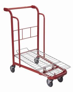 Quality Cusstomer Logo Cargo Trolley Cart 180 Litres Volume Air Bubble Film Packing wholesale