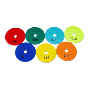 Quality Stone Slabs Grinding Tools Diamond Polishing Buffing Pad Flexible Polishing Pad For Dry wholesale