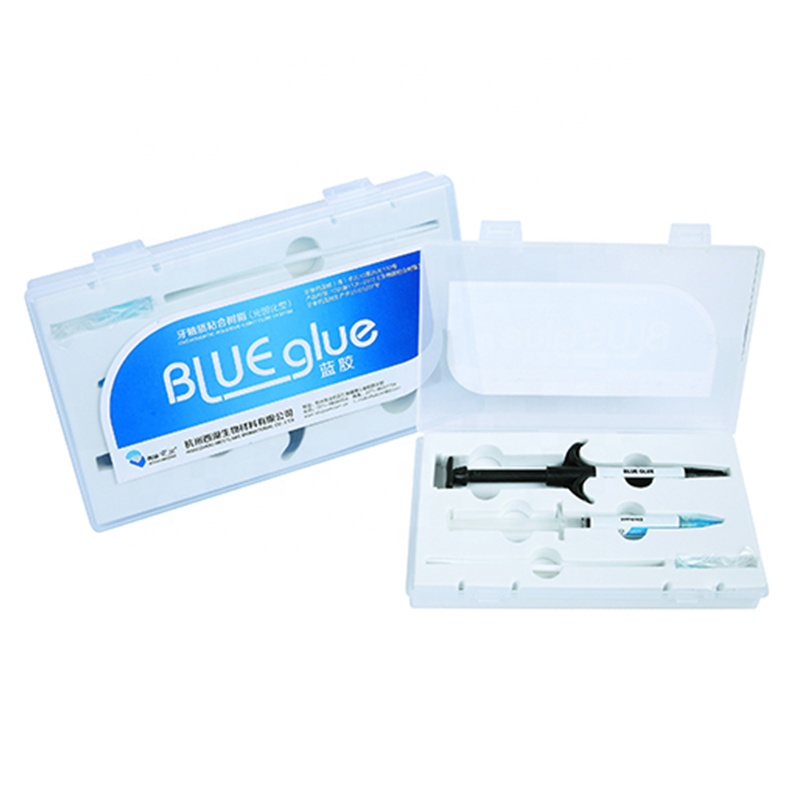 Light-Cure Band Cement Blue Glue with Fillers Up to 5 Minutes Working Time and Strong Adhesive Properties