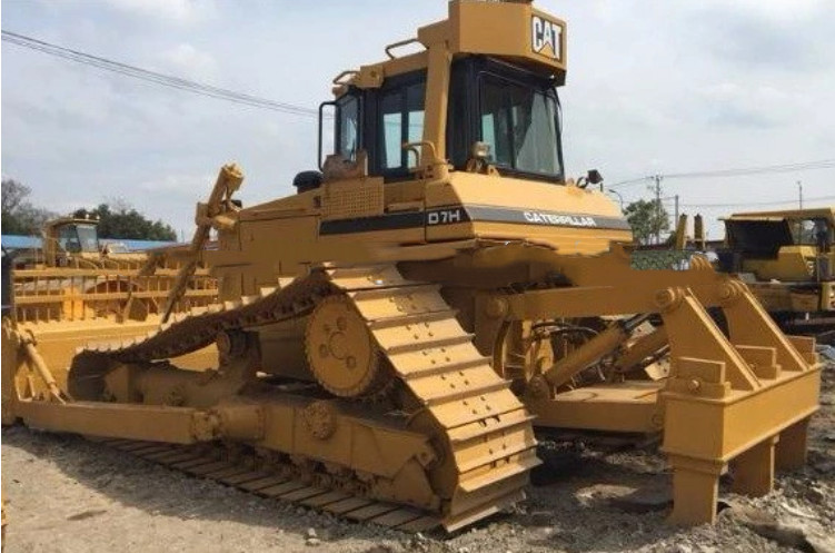 Original Japan Used CAT D7H Bulldozer with powerful engine/Used Caterpillar D7R Bulldozer In Good Condition
