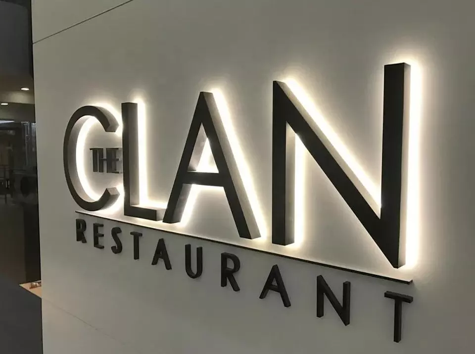 Hot Sales Custom Acrylic Logo Sign 3D Letter Illuminated Sign Electronic Signs 3d Aacrylic Logo