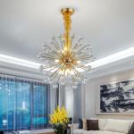 Modern Crystal Chandelier Lighting For Living Room Bedroom Restaurant Dandelion