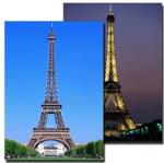 PLASTIC LENTICULAR Fashion style 3d picture mobile flip cover for iphone 3d