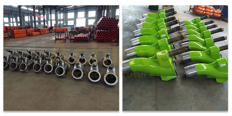 DN200 ZOOMLION Concrete Pump Parts S Valve Unit 001690201A0200000