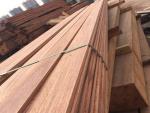 20x90mm light yellow merbau real wood deck flooring