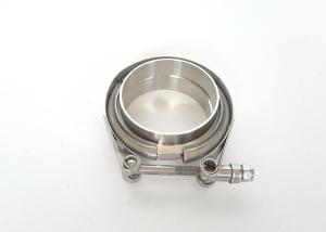 Quality 1.5&quot;~ 6.0&quot; Stainless Steel 304 Tube Clamp V Band Clamp with two flanges wholesale