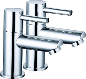 Quality Contemporary Bathroom Mixer Faucet Chrome Finish For Bath T8015BN wholesale