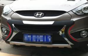Quality Hyundai IX35 Car Accessories Bumper Protector , Front and Rear Bumper Guard wholesale