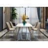 Buy cheap Fashionable 140x80x76cm Home Luxury Marble Dining Table from wholesalers