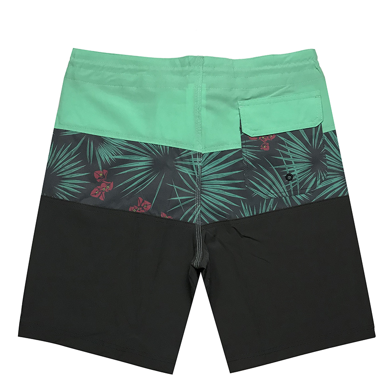 Surf Beach Board Shorts Quick Drying Thin Lightweight Embroidery Lightweight