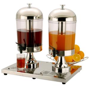 Quality Stainless Steel Double Juice Dispenser wholesale