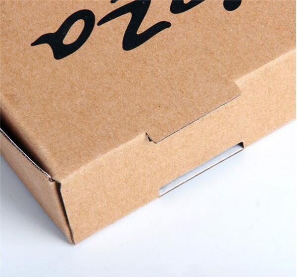 China Maker Wholesale Cheap Custom Black Printed Corrugated Carton 8 Inch Paper Pizza Box,Cheap brown paper pizza box