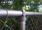 3.76mm - 50x50mm PVC coated chain link fence