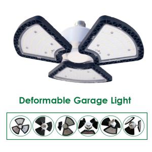 Quality E26 E27 Deformable LED Garage Light 60W High Brightness Indoor 3 Years Warranty wholesale