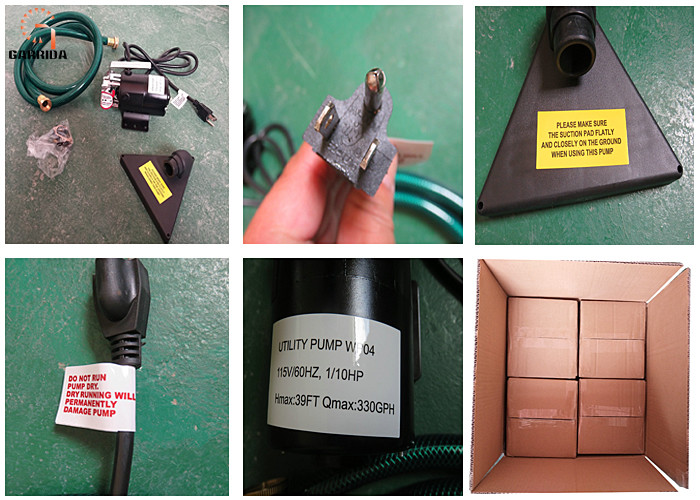110V/115V Mini Portable Utility Water Pump , Water Transfer Utility Pump
