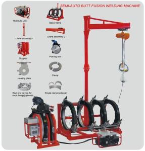 Quality 800MM Size HDPE Pipes Manual Butt Fusion Welding Machine 380V wholesale