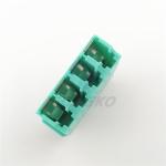 Quad Shuttered OM3 Fiber Optic Cable Adapter Lc Bulkhead Connector For CATV