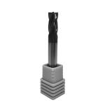 Wxsoon Single Flute Tungsten Carbide End Mill for Aluminum