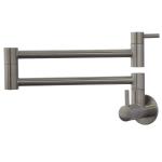 Inox 304/316 Cold water faucet stainless steel valve tap pot filler with two
