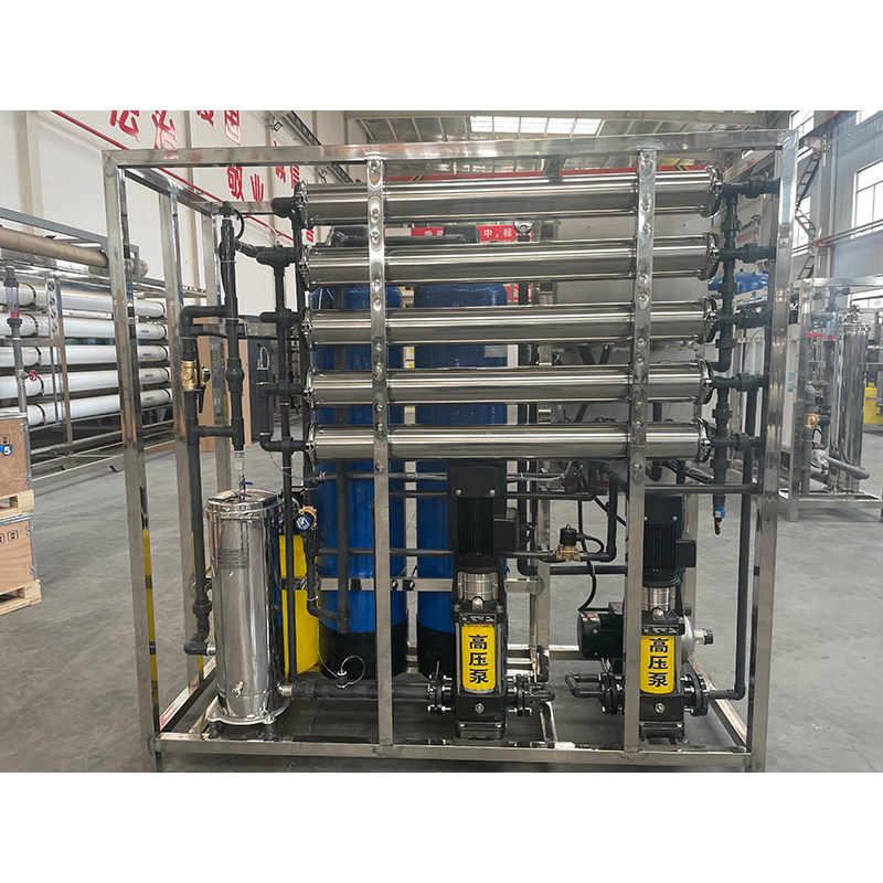 Stainless Steel UF Module 1000L/h Commercial RO Water Purifier Treatment Plant Machine