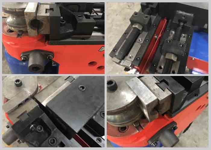 Copper Pipe Semi Automatic Pipe Bending Machine PLC Control High Performance