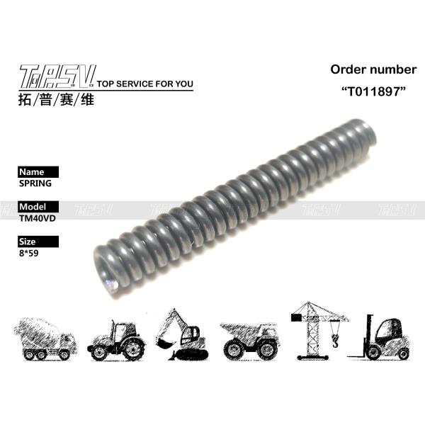 K9004449 Steel TM40VD Excavator Travel Hydraulic Motor Spring for Compatible