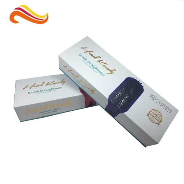 Printed Paper Electronics Packaging Box , Electronic Product Packaging Shape