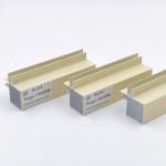Powder Coated Standard Aluminum Extrusions Kitchen Cabinet Skirting Board