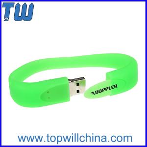 Quality Colorful Bracelet Cheap Usb Flash Drives with Buckle Delicate Design for Gifts wholesale