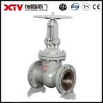 Flanged Connection Form Wcb Electric Actuator Rising Stem Gate Valve for
